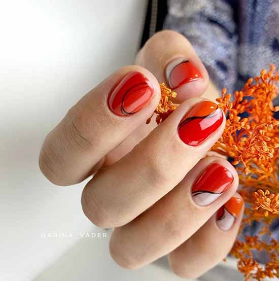 Les principales tendances en design d'ongles automne 2021: nouvelles photos