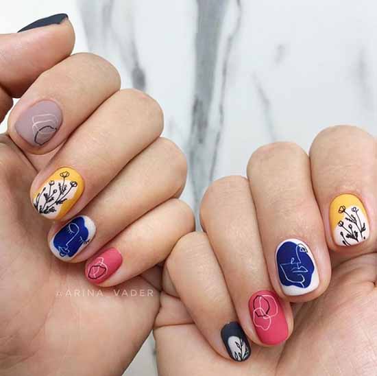 Les principales tendances en design d'ongles automne 2021: nouvelles photos