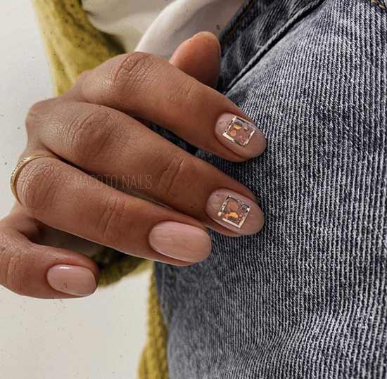 Nude design for autumn