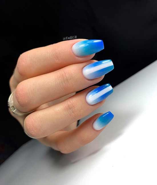 Gradient on a ballerina shape