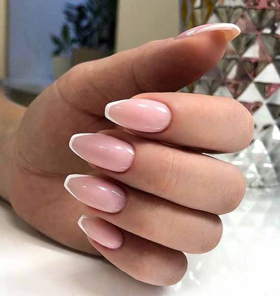 Ballerina / pointe shoes manicure ideas: new, design 2021