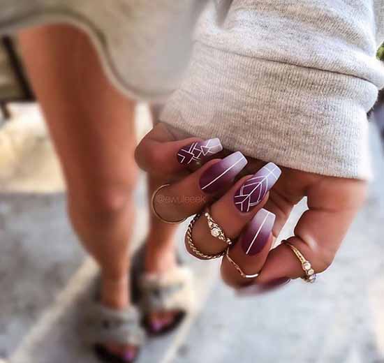 Ballerina / pointe shoes manicure ideas: new, design 2021