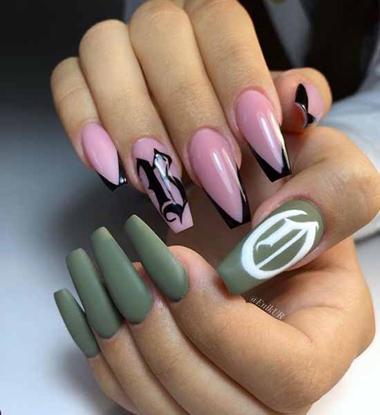 Ballerina / pointe shoes manicure ideas: new, design 2021