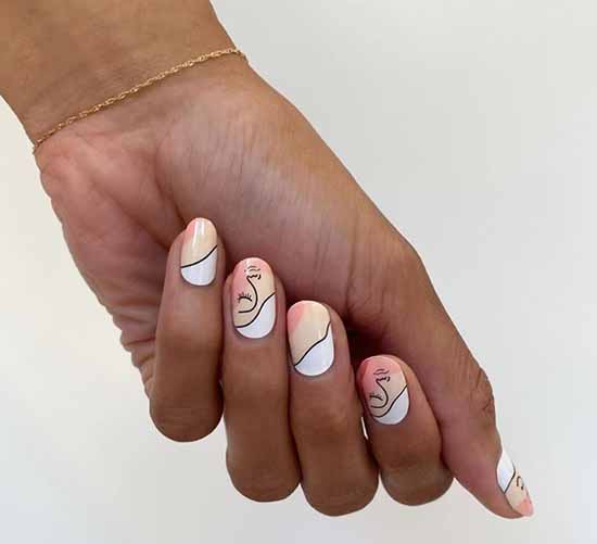 Manicure for tanned hands: 100 photos, new items, stylish design