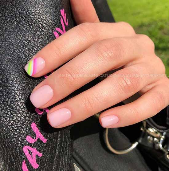 Manicure for tanned hands: 100 photos, new items, stylish design