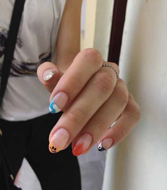 Manicure for tanned hands: 100 photos, new items, stylish design