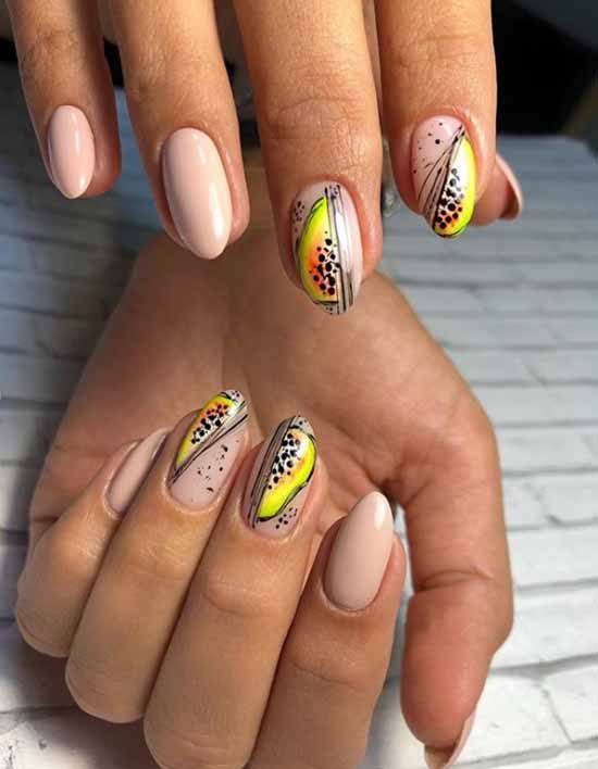 Manicure for tanned hands: 100 photos, new items, stylish design