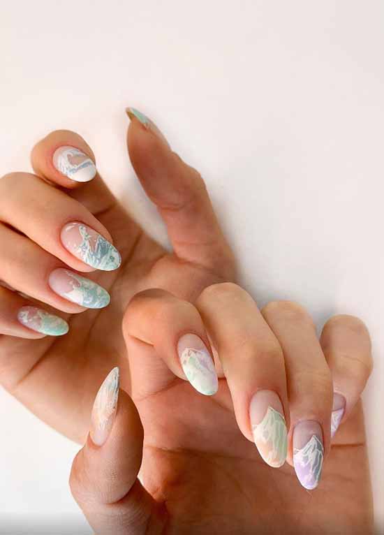 Manicure for tanned hands: 100 photos, new items, stylish design