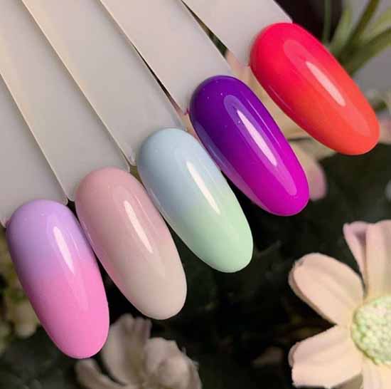 Ombre manicure: photos, novelties, fashionable design ideas