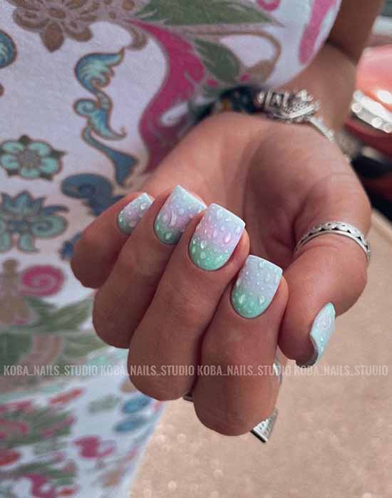 Ombre manicure: photos, novelties, fashionable design ideas