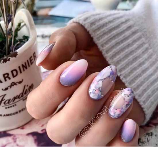 Ombre manicure: photos, novelties, fashionable design ideas