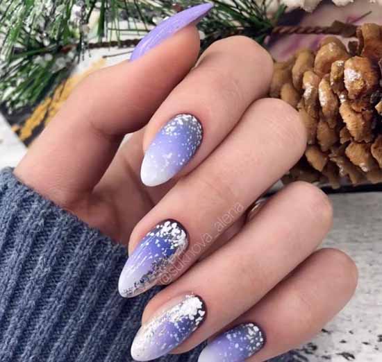 Ombre manicure: photos, novelties, fashionable design ideas