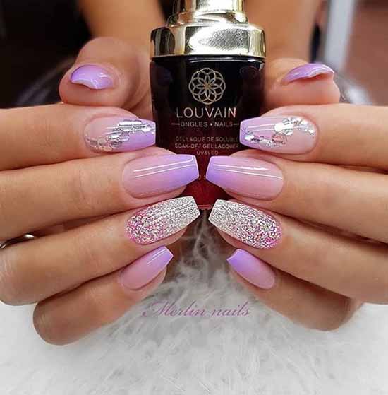 Ombre manicure: photos, novelties, fashionable design ideas