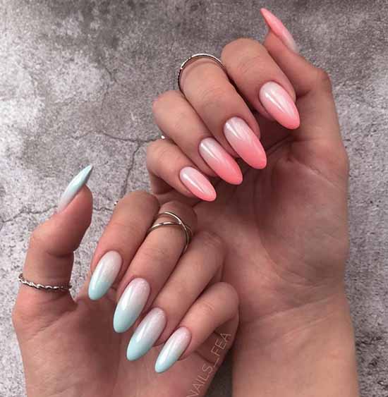 Ombre manicure: photos, novelties, fashionable design ideas