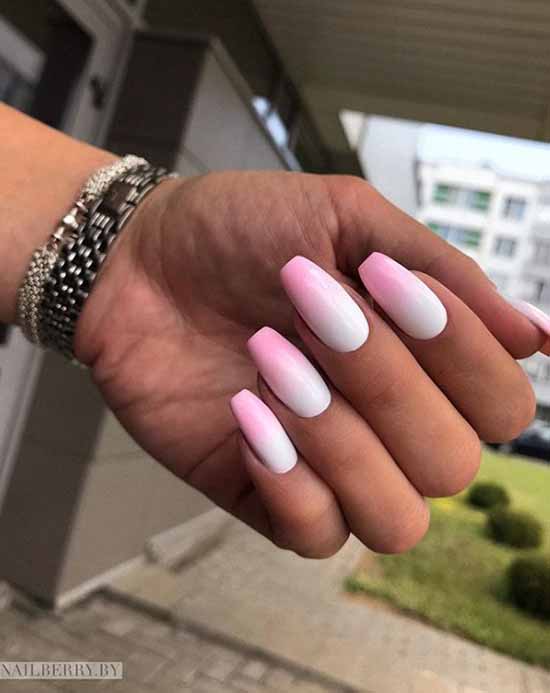 Ombre manicure: photos, novelties, fashionable design ideas