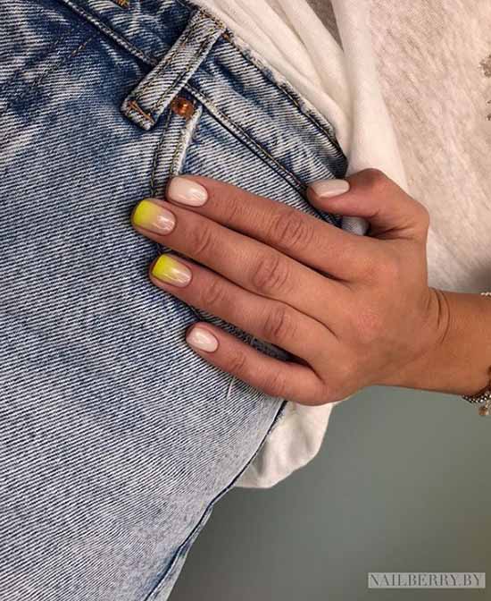 Ombre manicure: photos, novelties, fashionable design ideas