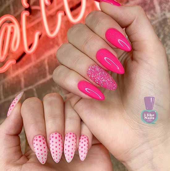 Nail design with rhinestones 2021: photos, exquisite novelties