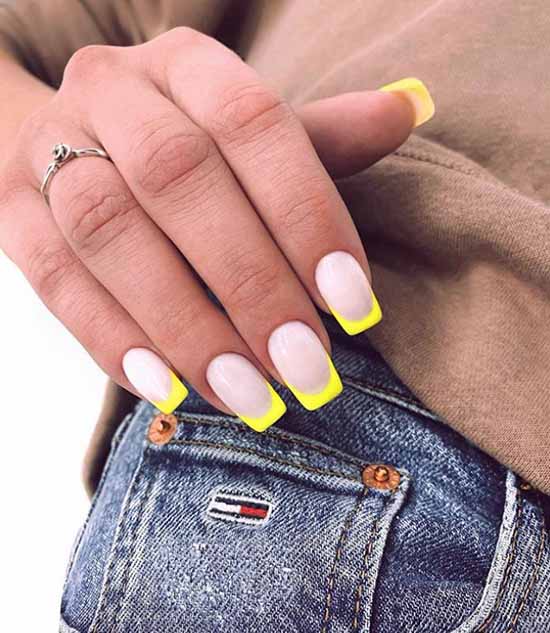 Bright jacket 2021: photo-novelties of bright nail design