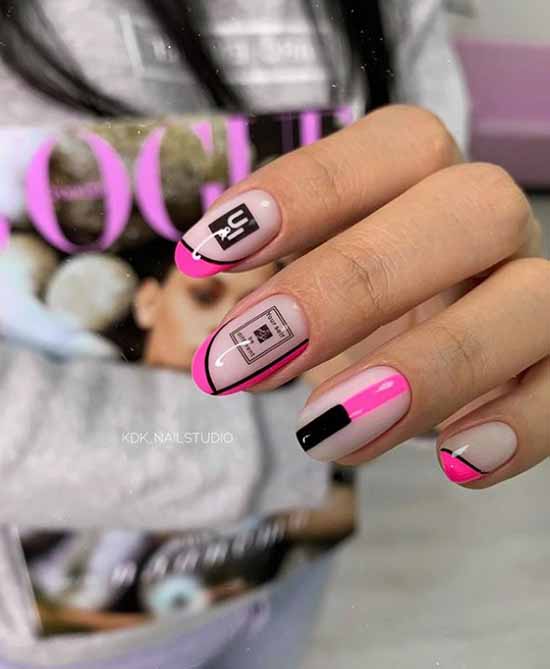 Bright jacket 2021: photo-novelties of bright nail design