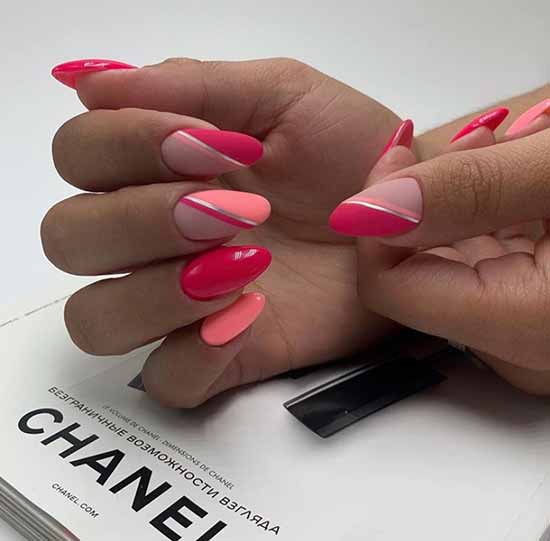 Bright jacket 2021: photo-novelties of bright nail design