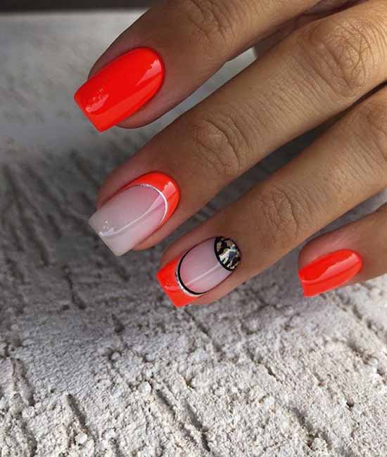 Bright jacket 2021: photo-novelties of bright nail design