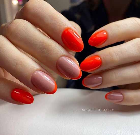 Bright jacket 2021: photo-novelties of bright nail design