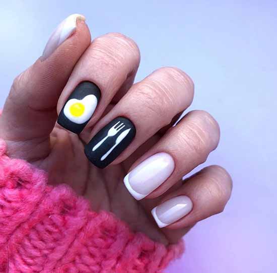 Bright jacket 2021: photo-novelties of bright nail design