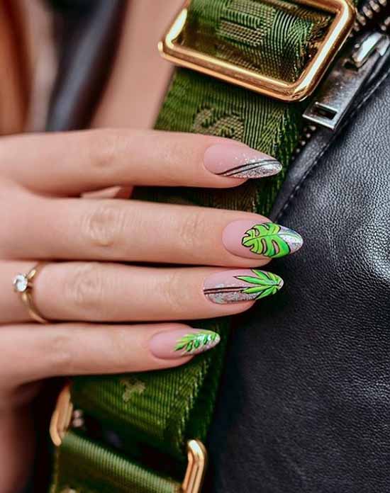 Veste brillante 2021: photo-nouveautés de la conception des ongles brillants