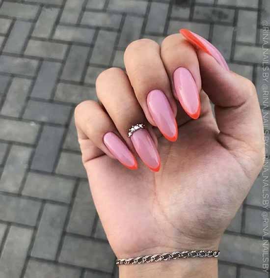 Bright jacket 2021: photo-novelties of bright nail design