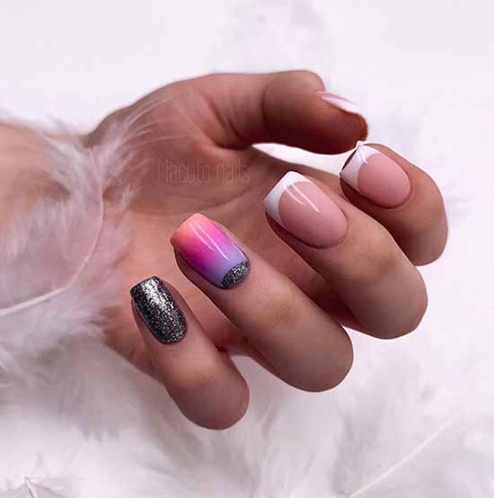 Foil nail design: photo, fashionable manicure novelties