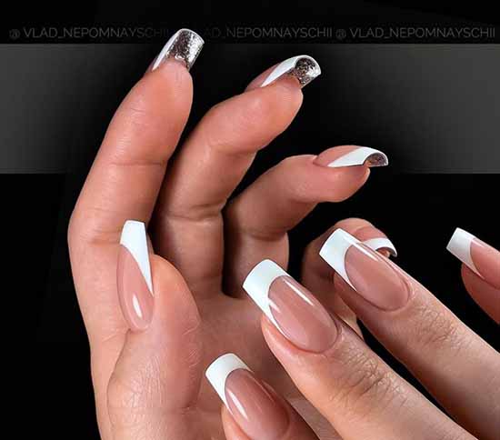 Foil nail design: photo, fashionable manicure novelties