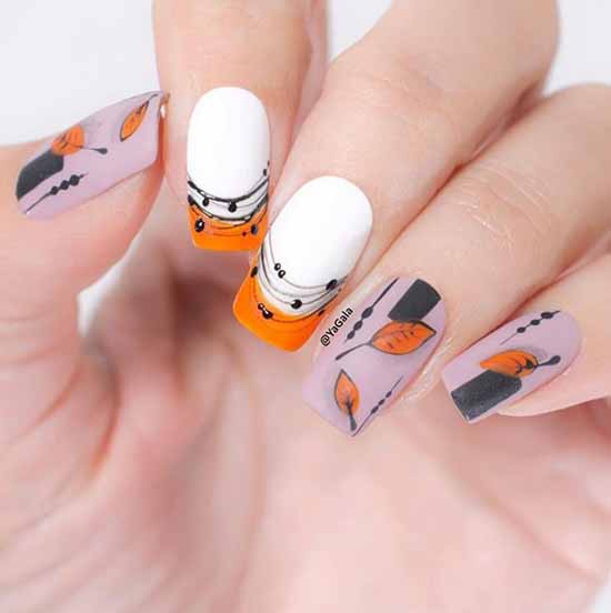 Toile d'araignée sur les ongles: design, 100 photos d'une belle manucure