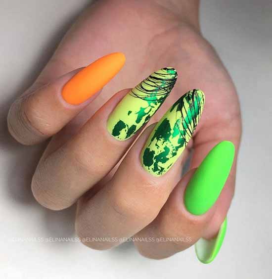 Toile d'araignée sur les ongles: design, 100 photos d'une belle manucure