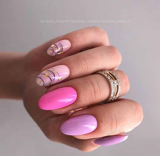 Spider web on nails