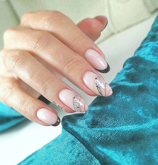 Spider web on nails: design, 100 photos of a beautiful manicure