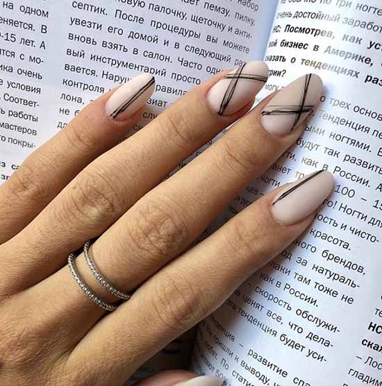 Toile d'araignée sur les ongles: design, 100 photos d'une belle manucure