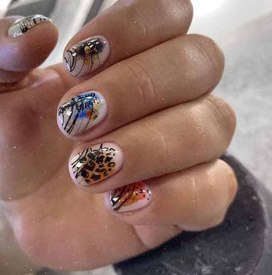 Toile d'araignée sur les ongles: design, 100 photos d'une belle manucure