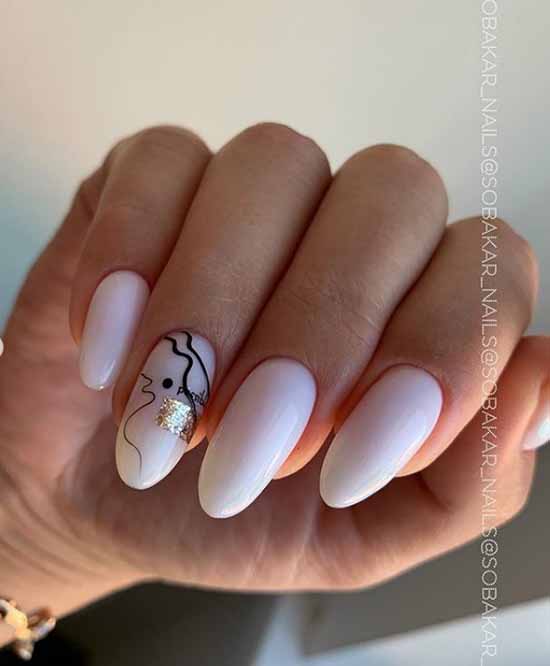 Spider web on nails: design, 100 photos of a beautiful manicure