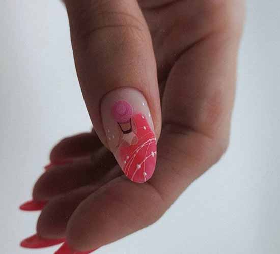 Toile d'araignée sur les ongles: design, 100 photos d'une belle manucure