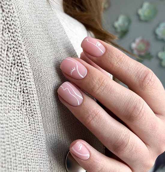 Toile d'araignée sur les ongles: design, 100 photos d'une belle manucure