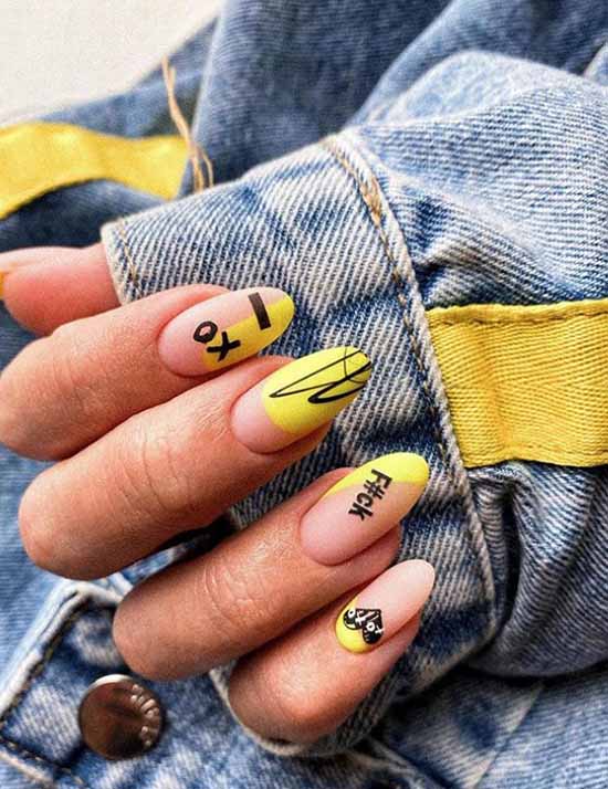 Spider web on nails: design, 100 photos of a beautiful manicure