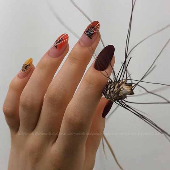 Toile d'araignée sur les ongles: design, 100 photos d'une belle manucure