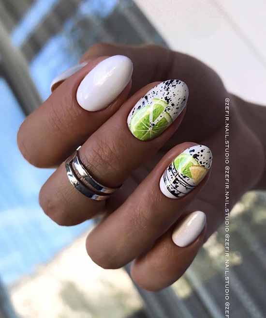 Toile d'araignée sur les ongles: design, 100 photos d'une belle manucure