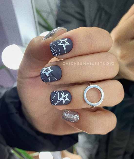 Spider web on nails: design, 100 photos of a beautiful manicure