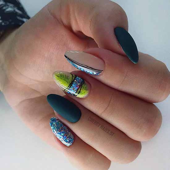 Toile d'araignée sur les ongles: design, 100 photos d'une belle manucure