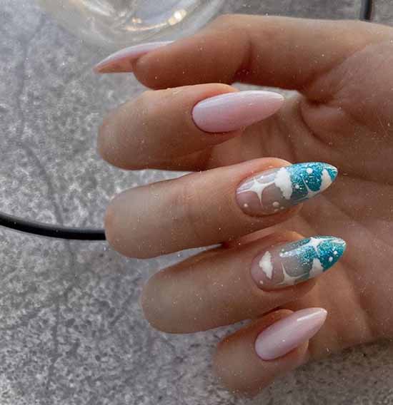 Manicure with clouds: photo ideas, stylish design novelties