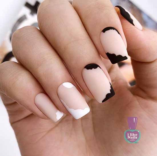 Manicure with clouds: photo ideas, stylish design novelties