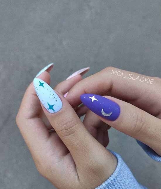 Beautiful matte nails: design, new manicure in the photo