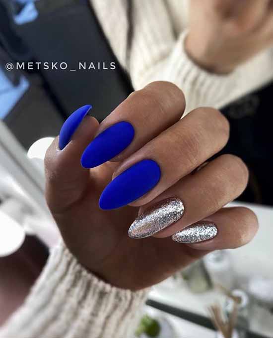 Beautiful matte nails: design, new manicure in the photo