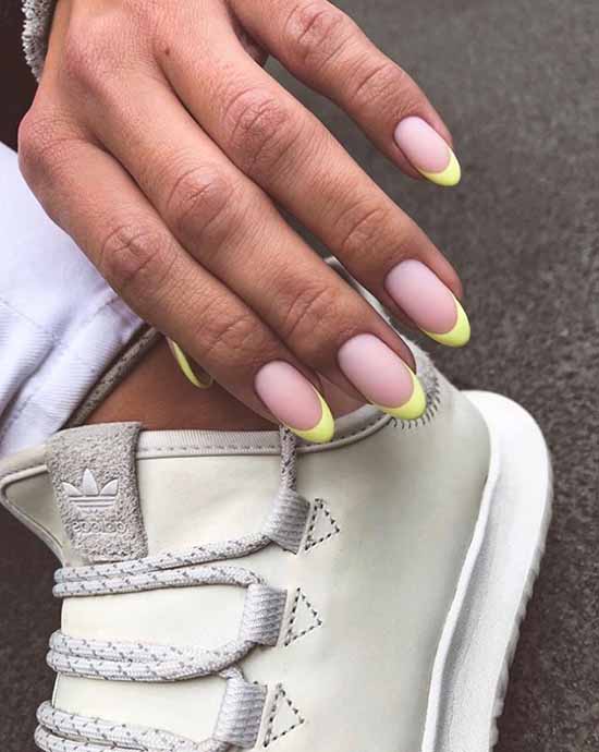 Beautiful matte nails: design, new manicure in the photo